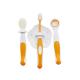 100 % Silicone Baby Finger Toothbrush , Customized Color Soft Baby Brush