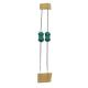 current sensor resistor 25ohm resistors LTA type carbon composite resistor axial conformal coated color code inductors