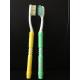Custom Five star hotel disposable manual toothbrushes Length 30mm, Width 12mm