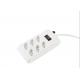 Skid Resistance Energy Saving Power Strip High Compatibility For Smart Phone / Tablet