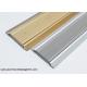 35 mm Width Flat Aluminium Threshold Strip With Anti Slip Rubber Insert