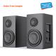 AC Powered Bookshelf Speaker Dual Audio Input Wired Home Bluetooth Speaker for Active Mini