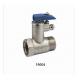 Water Brass Ball Valve 19004 , High Pressure Ball Valve PTFE Seal