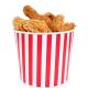 Custom Logo Printed Food Grade Popcorn Tub Cup Disposable Fried Chicken Packing Bucket Barrel