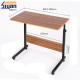 Brown Dining Room Table Top Adjustable Wood Grain With Free Sample