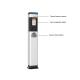 Human Body Temperature Measurement Thermal Kiosk Face Recognition Access Control