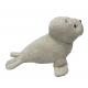 15CM 5.9IN White Seal ECO Friendly Stuffed Animals Made From Recycled Materials