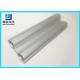 1.7mm Thick Aluminum Round Pipe Sliver White AL-2817 4m/ Bar Alumite Treatment