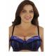 Purple One-Piece Fashion Adults Padded Plus Size Convertible Bra For Ladies With 34B - 42E