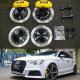 BBK Front 4 Pot Caliper 355x28mm Rotor And Rear Upgrade 330mm Rotor Big Brake Kit Auto Brake System For Audi A3 17 Inch