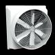 Efficiency 60m3/h Industrial Exhaust Fan 3ϕ/380V/50HZ Power 1.8A Current Intensity