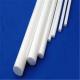 White Color PTFE Extruded Rod Corrosion Prevention Excellent Weatherability