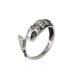 Vintage Sterling Silver Mermaid Band Ring for Women (R121406)