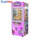 Playfun amusement park token bill Coin operated child crazy toy 2 crane claw vending gift machine game