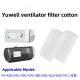 Universal Disposable CPAP Filters Yuwell Breathing Machine Accessories