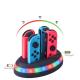 LED Indication Nintendo Switch Gaming Accessories 4 In 1 Charging Dock Lamppost