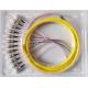 SM/MM Optical Fiber Pigtail , UL 94V 0 Ftth Fiber Optic Cable