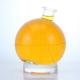 350ml 500ml Popular Shaped Transparent Liquor Glass Bottle for Whisky Rum Gin Brandy