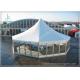 Octagonal Outdoor canopy gazebo tent Transparent Glass Wall and Door 3m Side