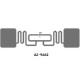 AZ 9662 Rfid Uhf Label Dry Inlay / Wet Inlay For ISO18000-6C / RFID Tags