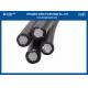 0.6/1kv 4 core 95sqmm Overhead Bunched Cable AL/XLPE AS /NZS 3560-1 Standard