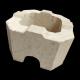 Little SiC Content High Alumina Refractory Fire Brick Plate and Customizable Options