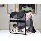 PVC Completely Transparent And Foldable Pet Travel Carrier Pet Carrier Backpack
