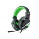 20000Hz 110dB Over Ear Gaming Headset 50mm Driver Adjustable Gaming Headphone