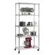 Zinc Coated Industrial Wire Shelving With 5 Casters For Cleanroom Equipment