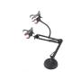 Foldable Double Spring 16cm Tripod Stand Mobile Holder
