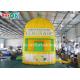 Inflatable Outdoor Tent 4m High Oxford Cloth Inflatable Lemonade Juice Kiosk For Amusement Parks