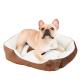 Thick Stress Free Square Pet Calming Beds Warm Ventilated 90cm Dog Bed ODM