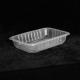 200 X 140 X 40 MM Disposable Plastic Tray PP Clear Plastic Trays For Food Fruit