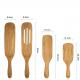 Four Piece Kitchen Wooden Utensils Durable Salad Mixing Teak Wooden Spatula