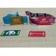 UHF Heat Transfer Print Logo RFID Elastic Wristband For Exhibition/Concert/Hospital