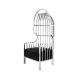 Luxury Indoor Modern Chairs Gold / Sliver Color Birdcage Chair