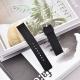 Fashion 20mm Black Silicone Watch Strap With Stainless Steel 201L Buckle