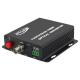 1-Ch HD 1080P/60Hz CVI/TVI/AHD to Fiber Video Converter Single Mode Fiber 20Km