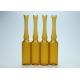 5ml Type B Brown Empty Opeded Injectable Medical Glass Ampoule