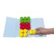 35x35mm Sticky Building Blocks Toy EVA Coated With Self Sticking Material