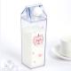 500ML Milk Carton Water Bottle Plastic Bottle In Shape Of Milk Storage Bottle