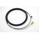 Light Weight Fiber Cable Assembly Sc To Lc Duplex Outdoor Black LSZH Jacket