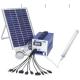 Portable Solar home system 6W12V with LED lighting USB charging, OEM/ODM