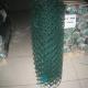 Galvanized Wire Mesh Fence Rolls Pvc Coated Chain Link Fence Green Color
