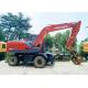 HKL160 Second Hand Excavator Wheel Steel Grabbing Machine Used Excavator Machine