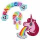 Embroidery Sticker Pack Rainbow Unicorn Lollipop Embroidered designs