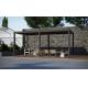 Low Maintenance Aluminum Gazebo With Pergola And Various Colors Adjustable Louvers