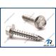 304/316 Stainless Hex Flange Head Self-drilling Roofing Screw, Sheet to Timber