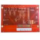 Red Solder MultiLayer Circuit Board UL 6 Layer Printed Circuit Board 0.3MM Hole