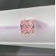 3ct  Loose Synthetic Cushion Cut Diamond NGTC Certificated Fancy Light